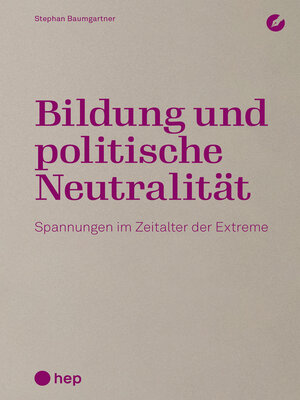 cover image of Bildung und politische Neutralität (E-Book)